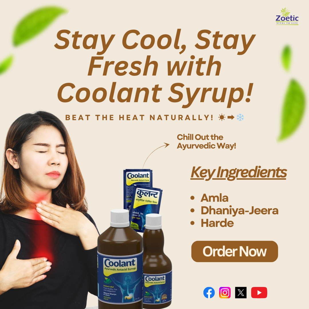 Beat the Summer Heat Naturally with Ayurvedic Coolant Syrup!